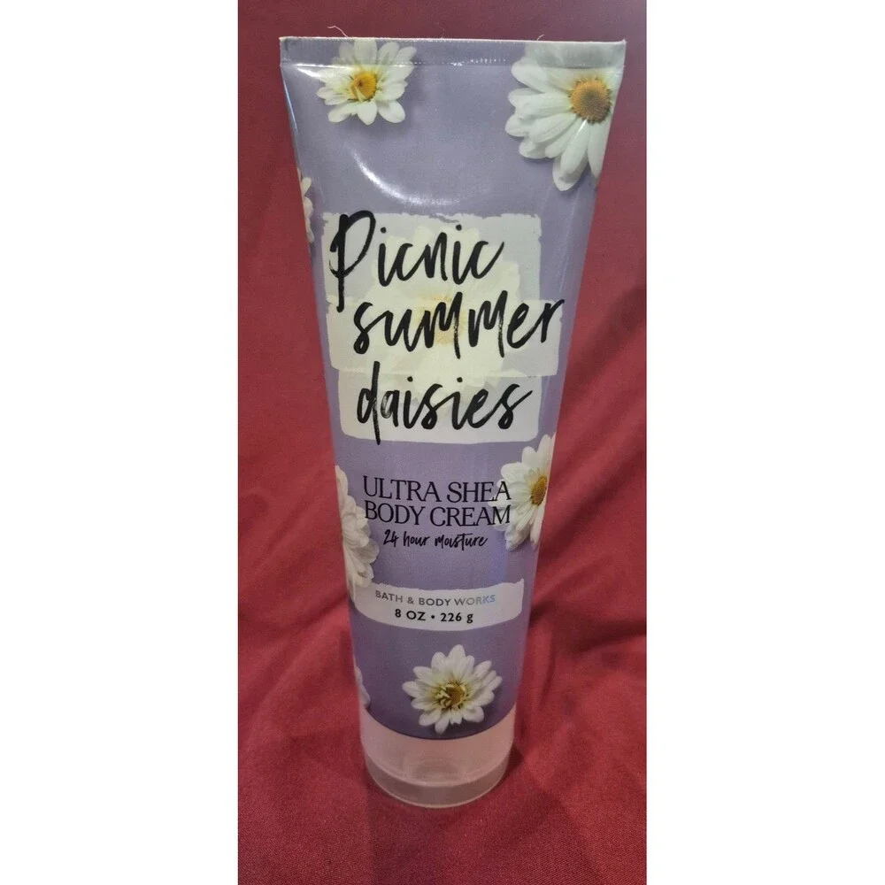 Bath & Body Works Picnic Summer Daisies Ultra Shea Body Cream 24 hrs Moisture